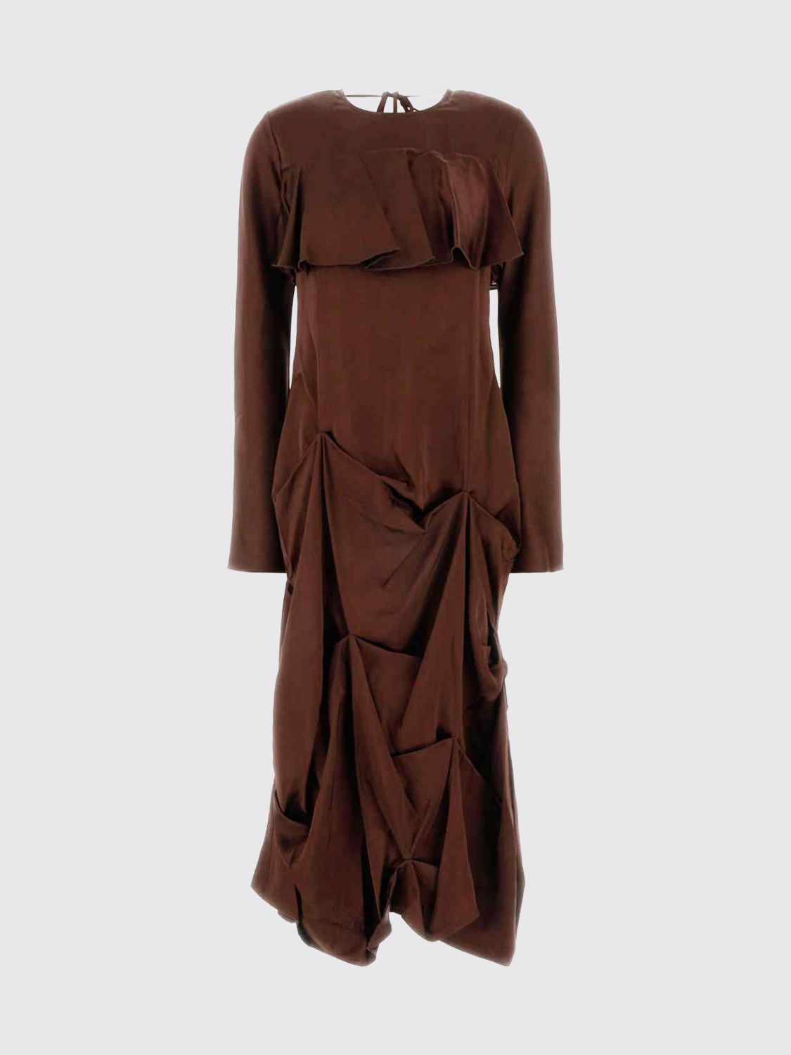 Dress Woman color Coffee