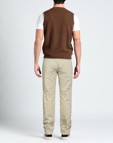 Man Pants Sand Size 44 Cotton