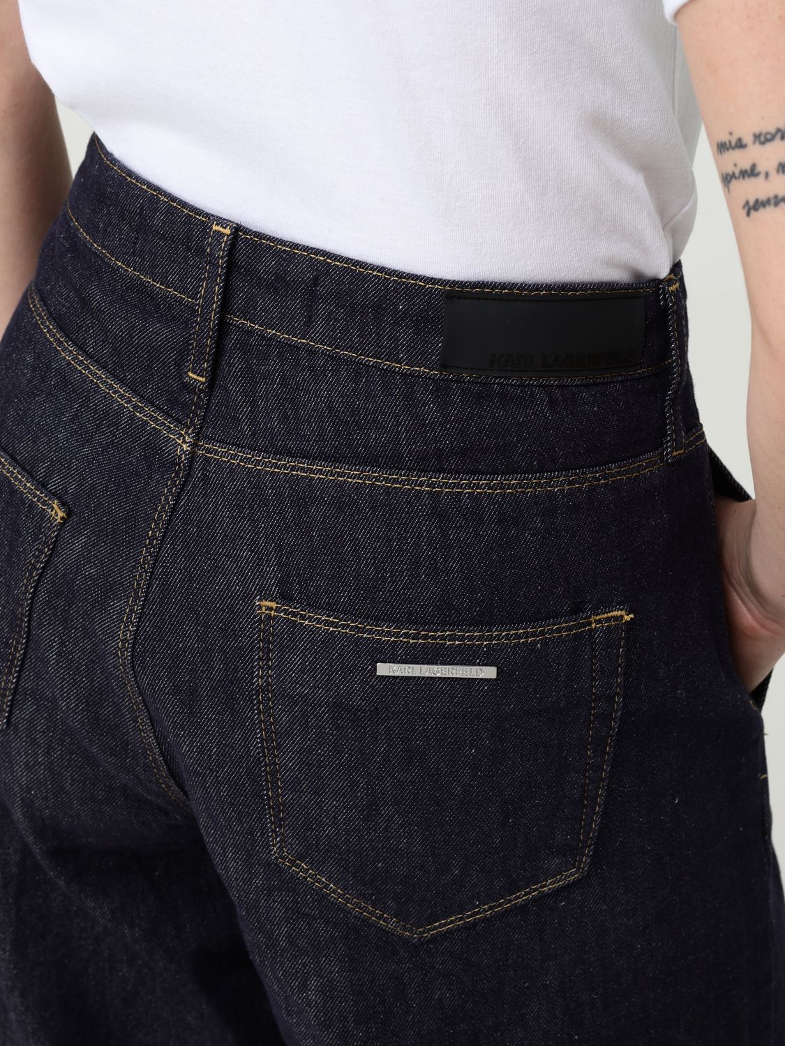 Jeans Woman color Denim