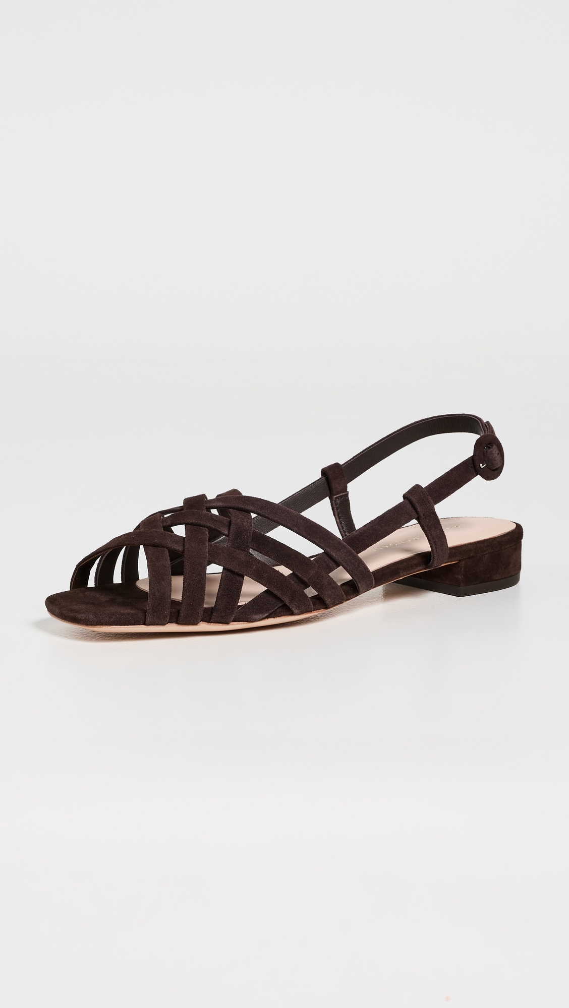 Shelly Lattice Slingback Sandals Tmoro