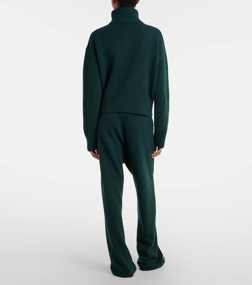 N°142 Run cashmere-blend sweatpants