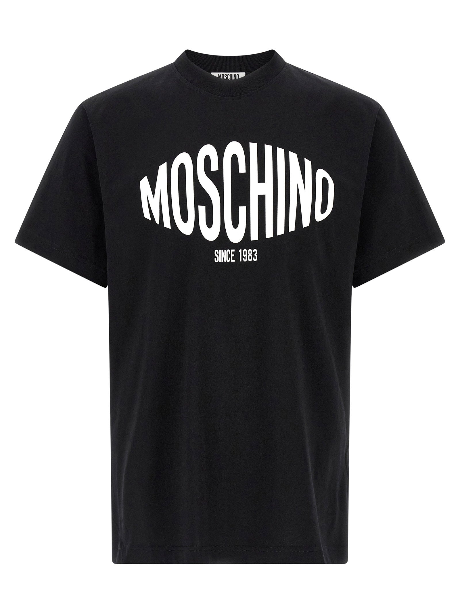 Logo-Print Cotton Jersey T-shirt — Black