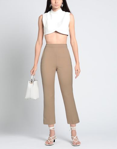 Woman Pants Camel