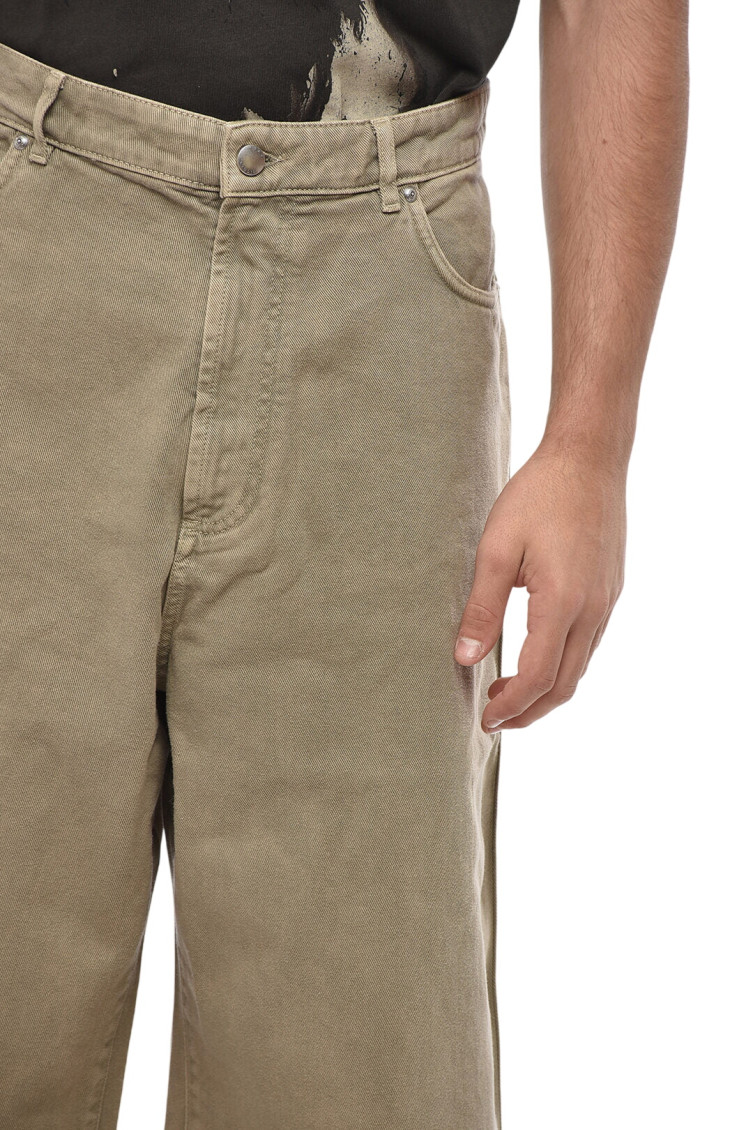 Army Green Denim Chicago Jeans
