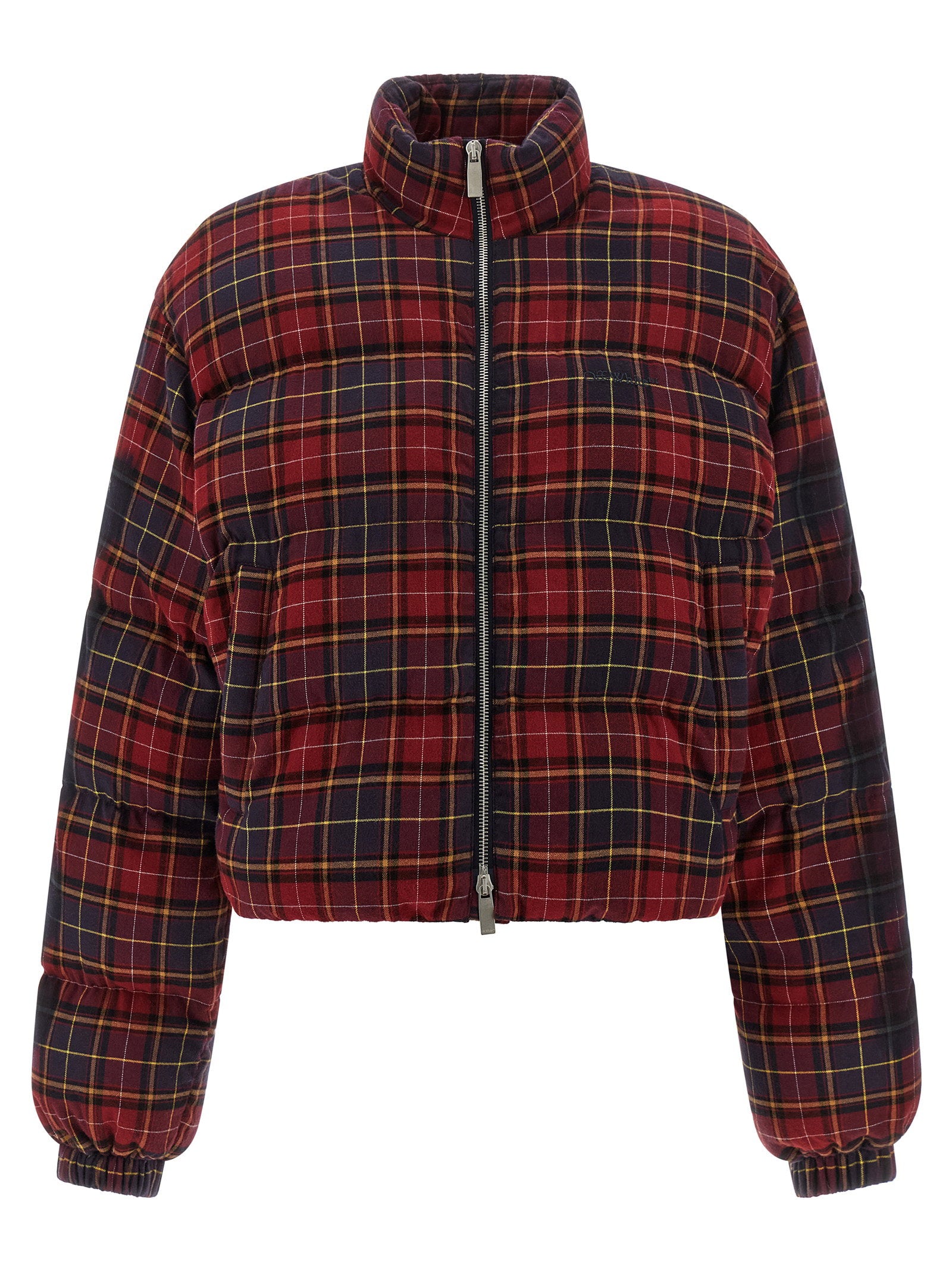 Check Flan Arrow Spray Down Jacket