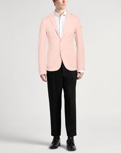Man Blazer Blush Size 36 Cotton, Elastane