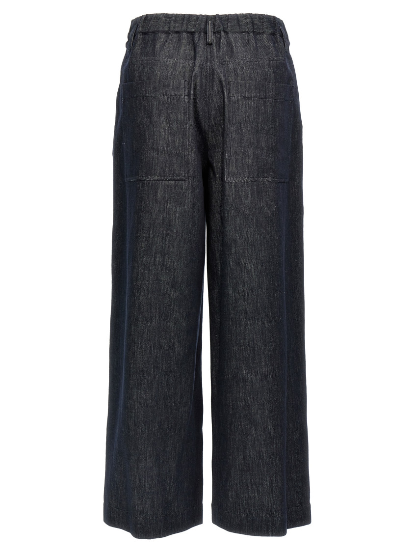 A-line Pleated Pants
