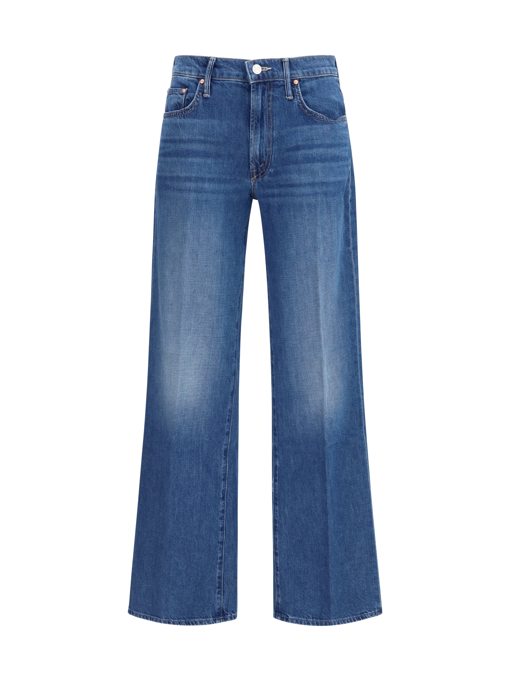 Mid Rise Maven Skimp Jeans — Blue