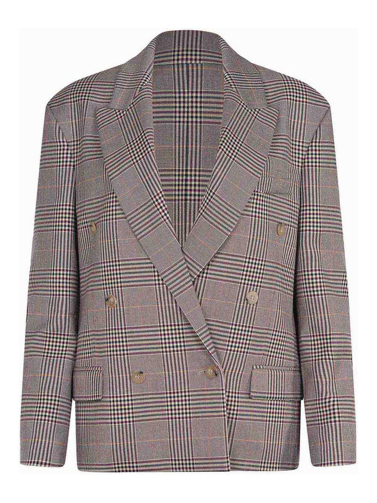 Jacket Made Of Multicolor Viscose Blend