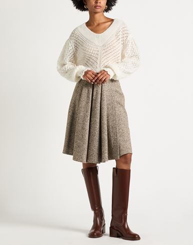 Woman Sweater Ivory Size L Polyamide, Mohair wool, Wool