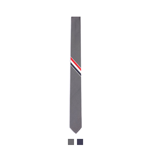 RWB stripe necktie - Grey