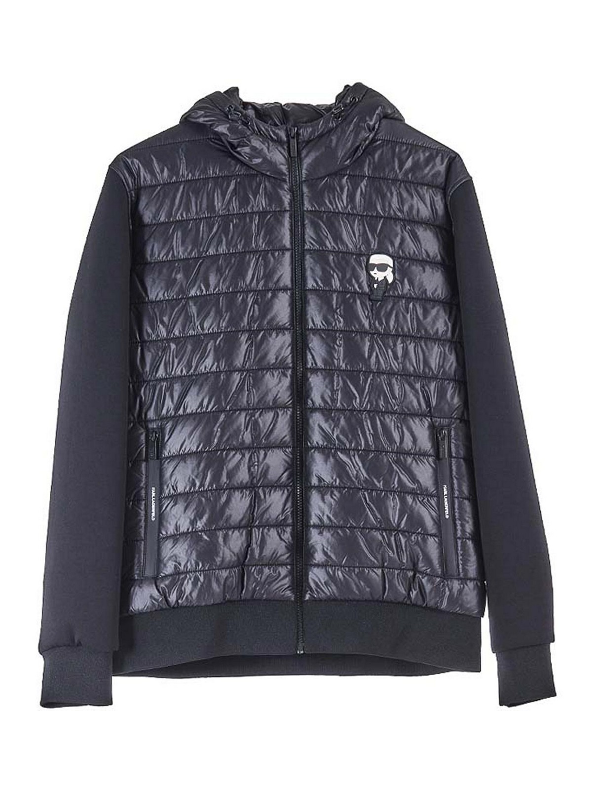 Karl Hooded Down Jacket