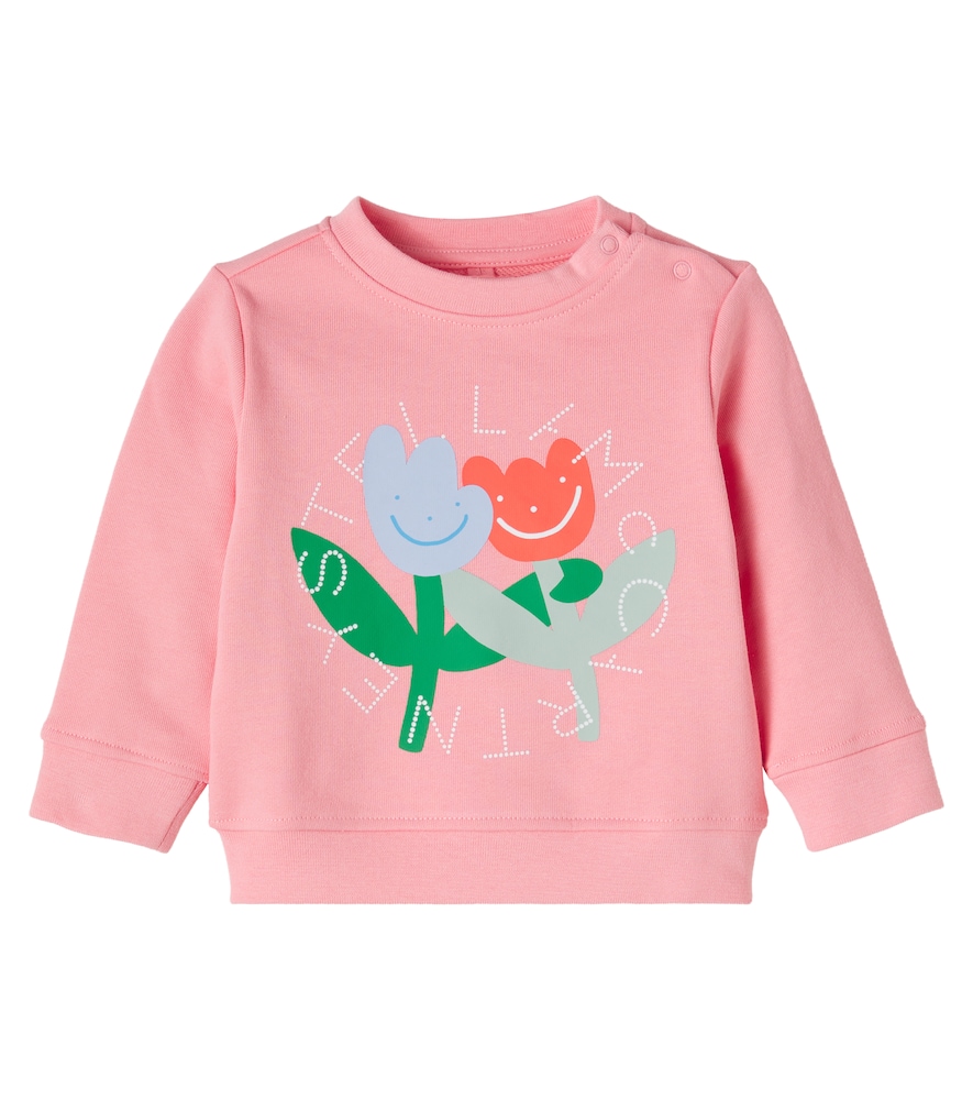 Baby printed cotton jersey sweatshirt