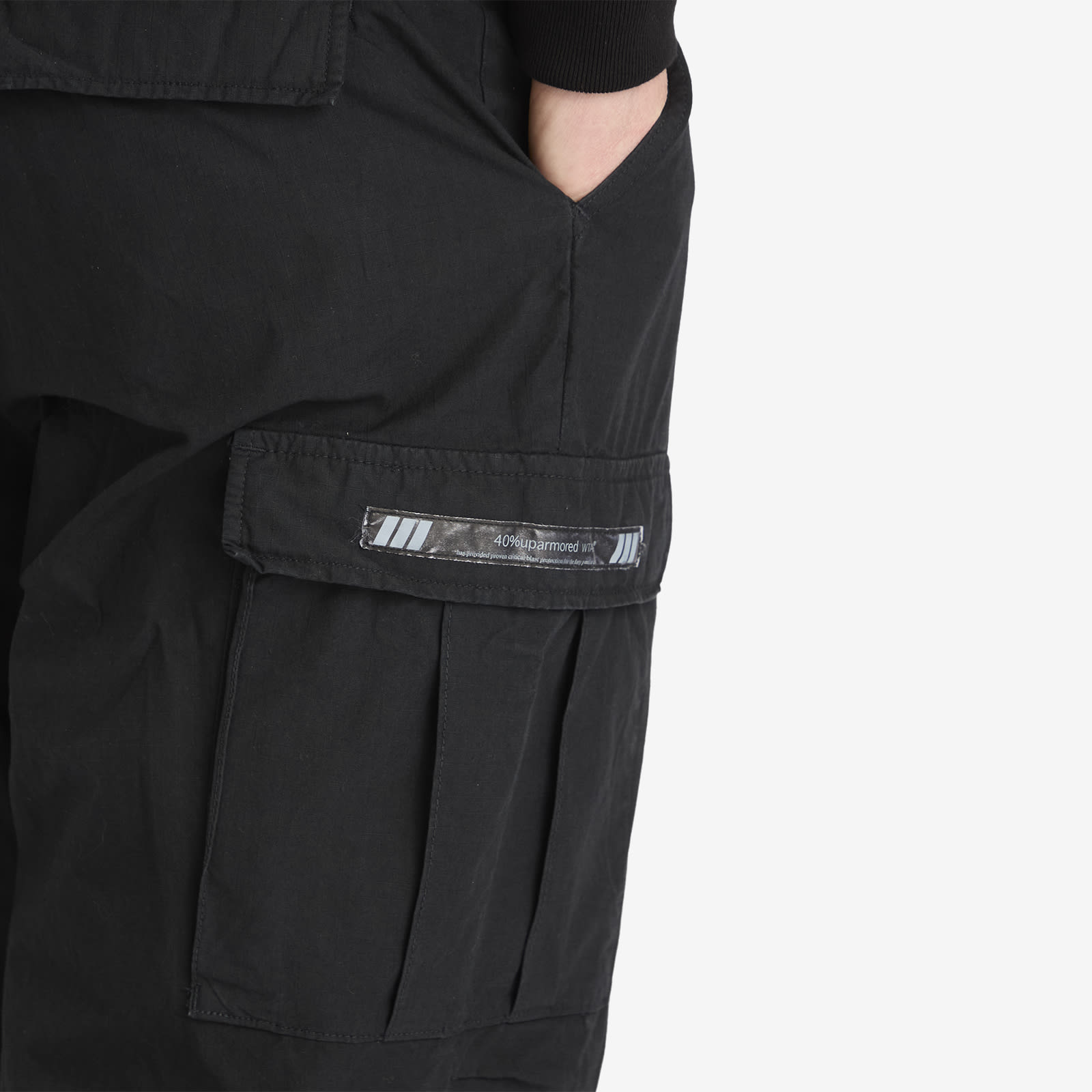 WTAPS Men's Ripstop Cargo Pants in Black