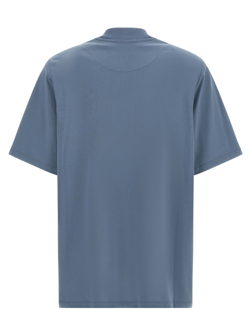 Blue Logo Crew Neck T-Shirt