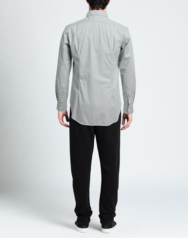 Man Shirt Grey Size 16 Cotton