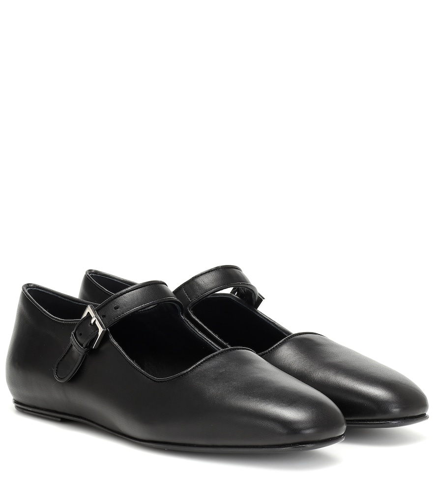 Ava leather ballet flats
