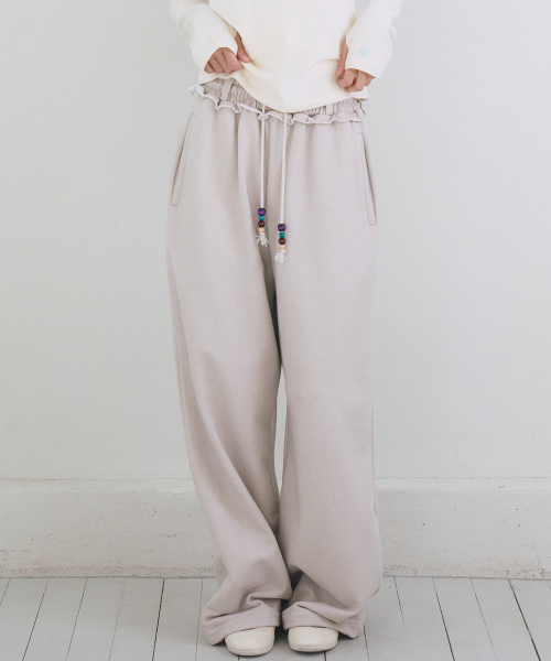 Bell Strap Sweat Pants