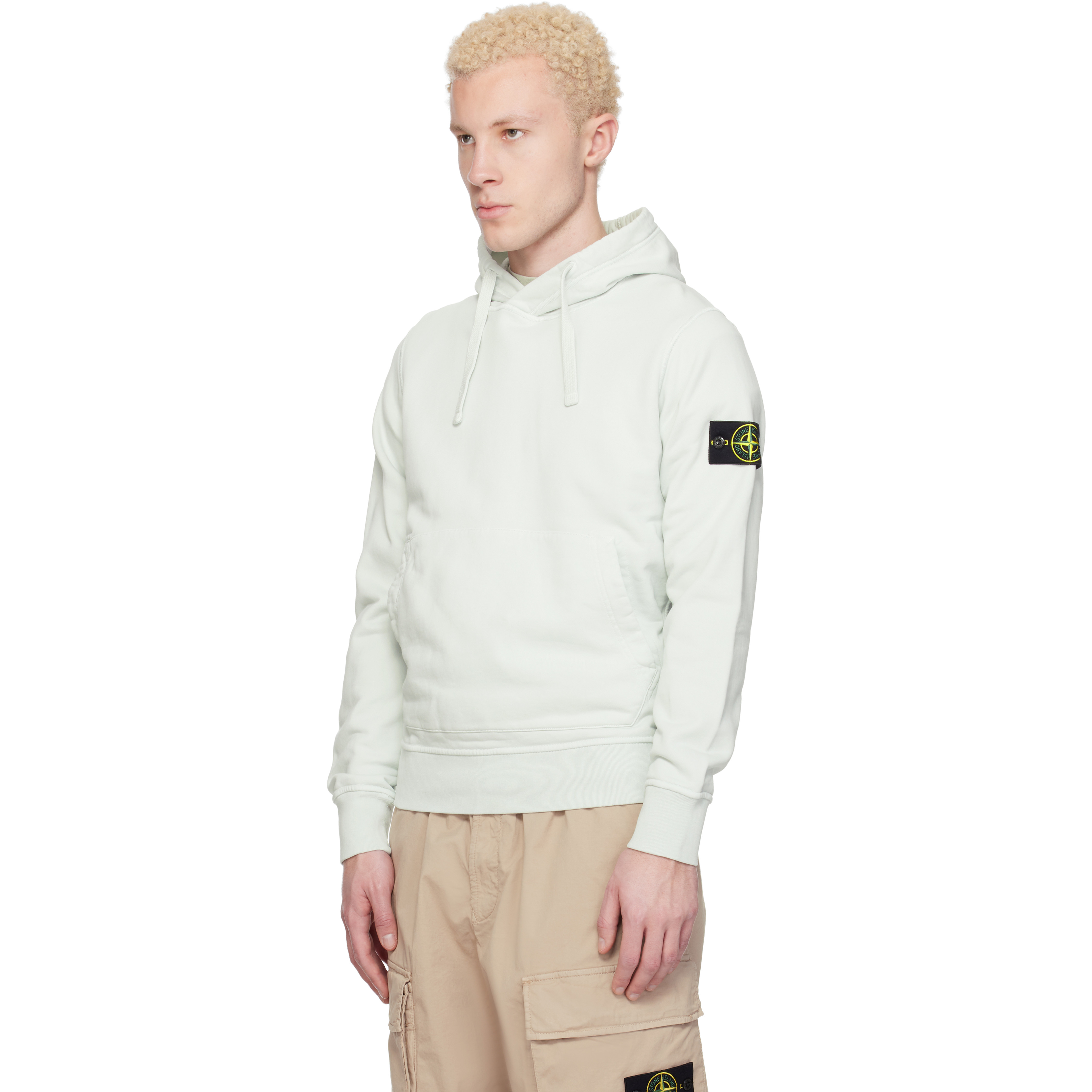 Blue 6100062 Organic Cotton Fleece Hoodie