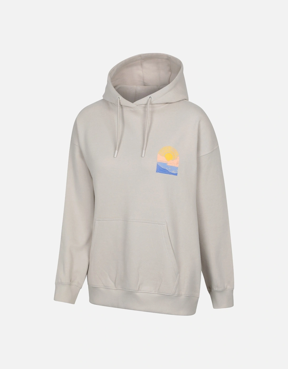 Women's Mountain Warehouse Womens/Ladies Cornwall Relaxed Fit Hoodie - Crea