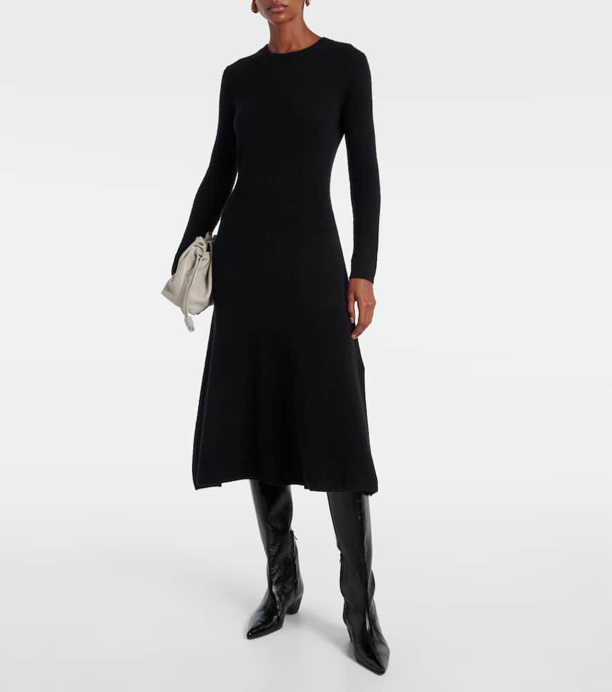 Cashmere-blend sweater dress