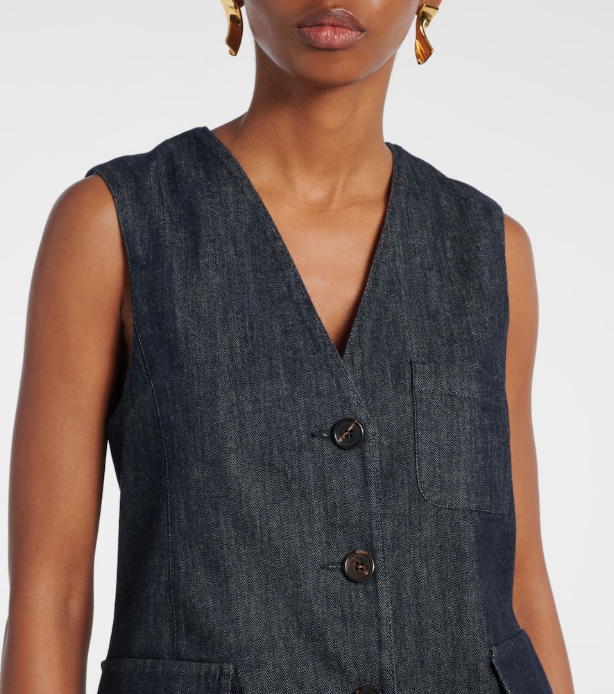 Denim vest
