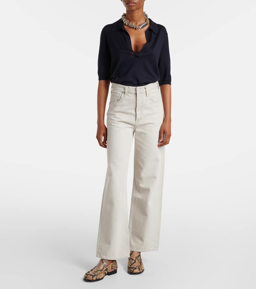 Agolde Ren high-rise wide-leg jeans