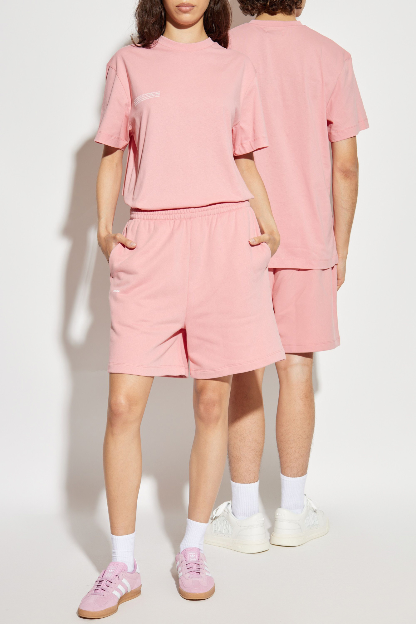 T-shirt With Logo, Unisex, Pink
