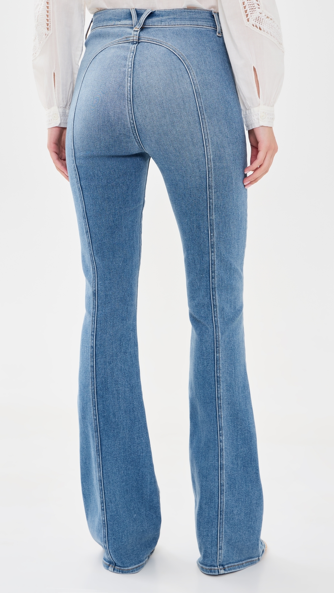 Beverly High Rise Skinny Flare Jeans Sneak Peek
