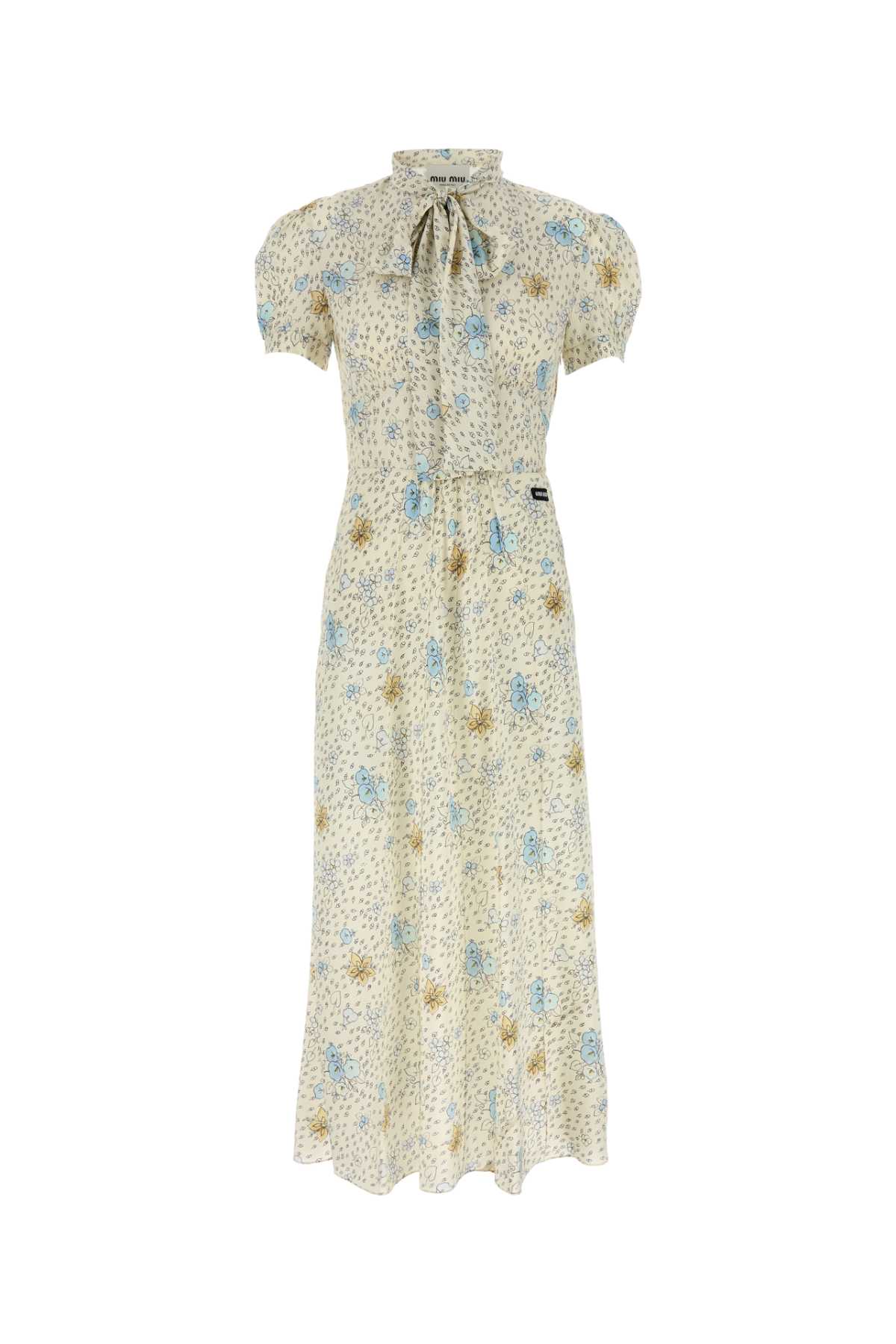 Printed Silk Dress