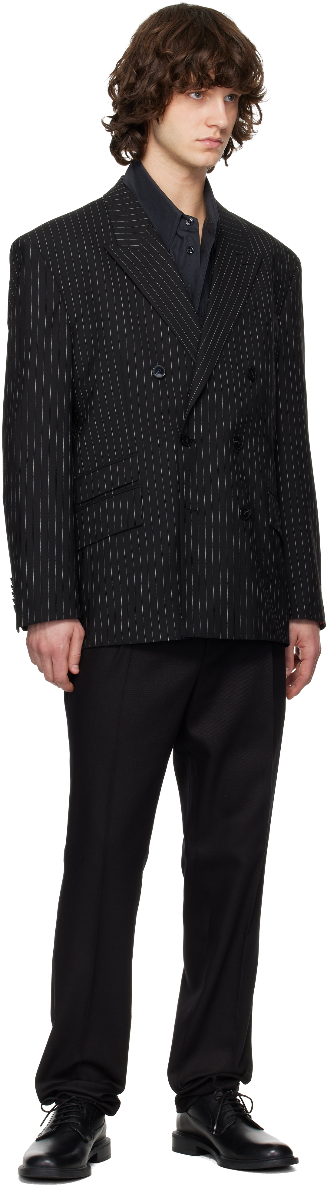 Black Oversized-Fit Blazer