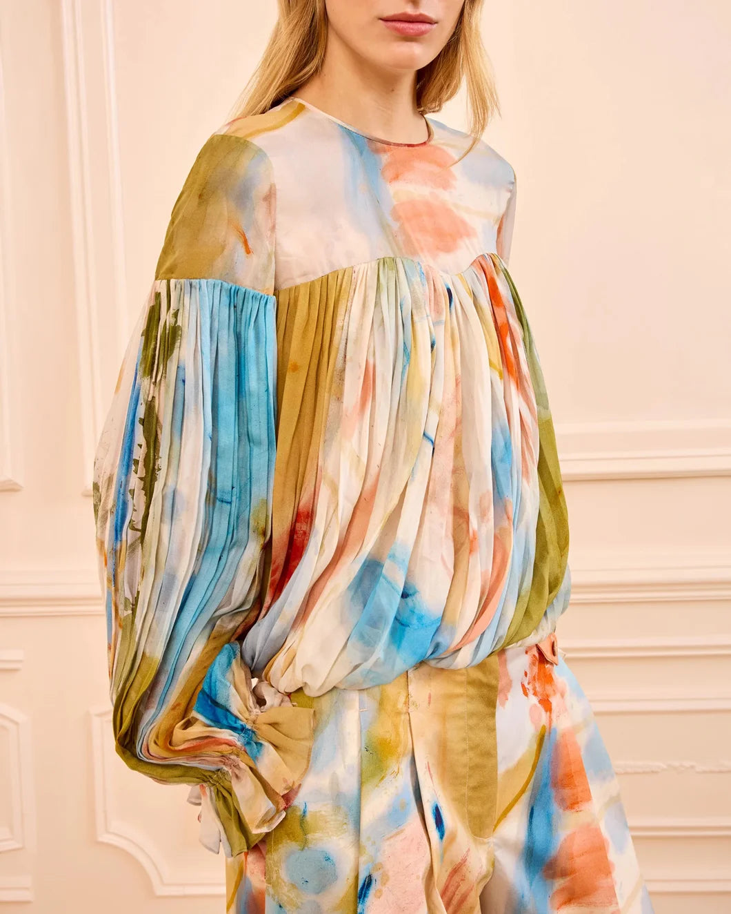 Pearl Silk Blouse