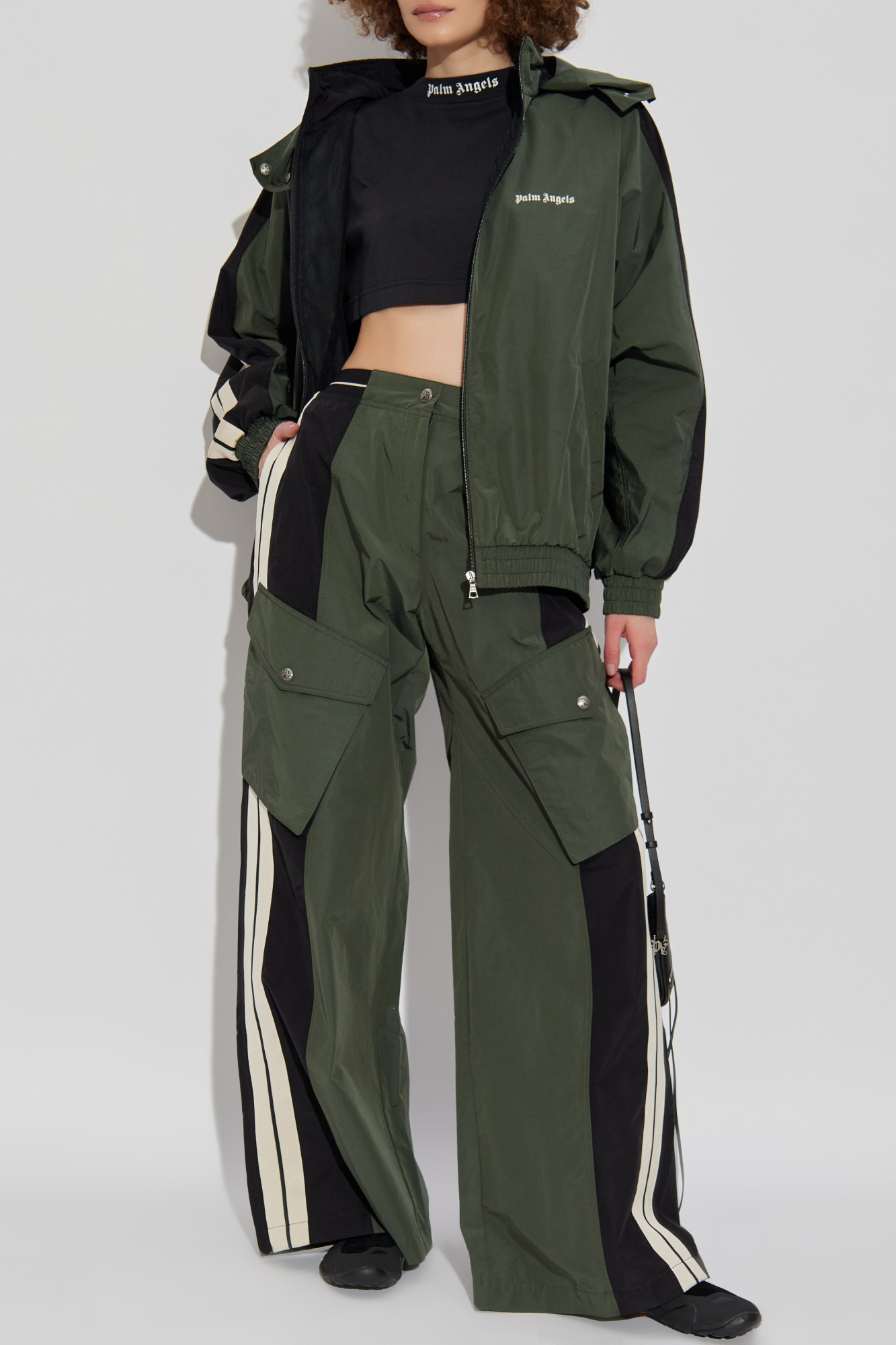 Trousers With Pockets, Women's, Green