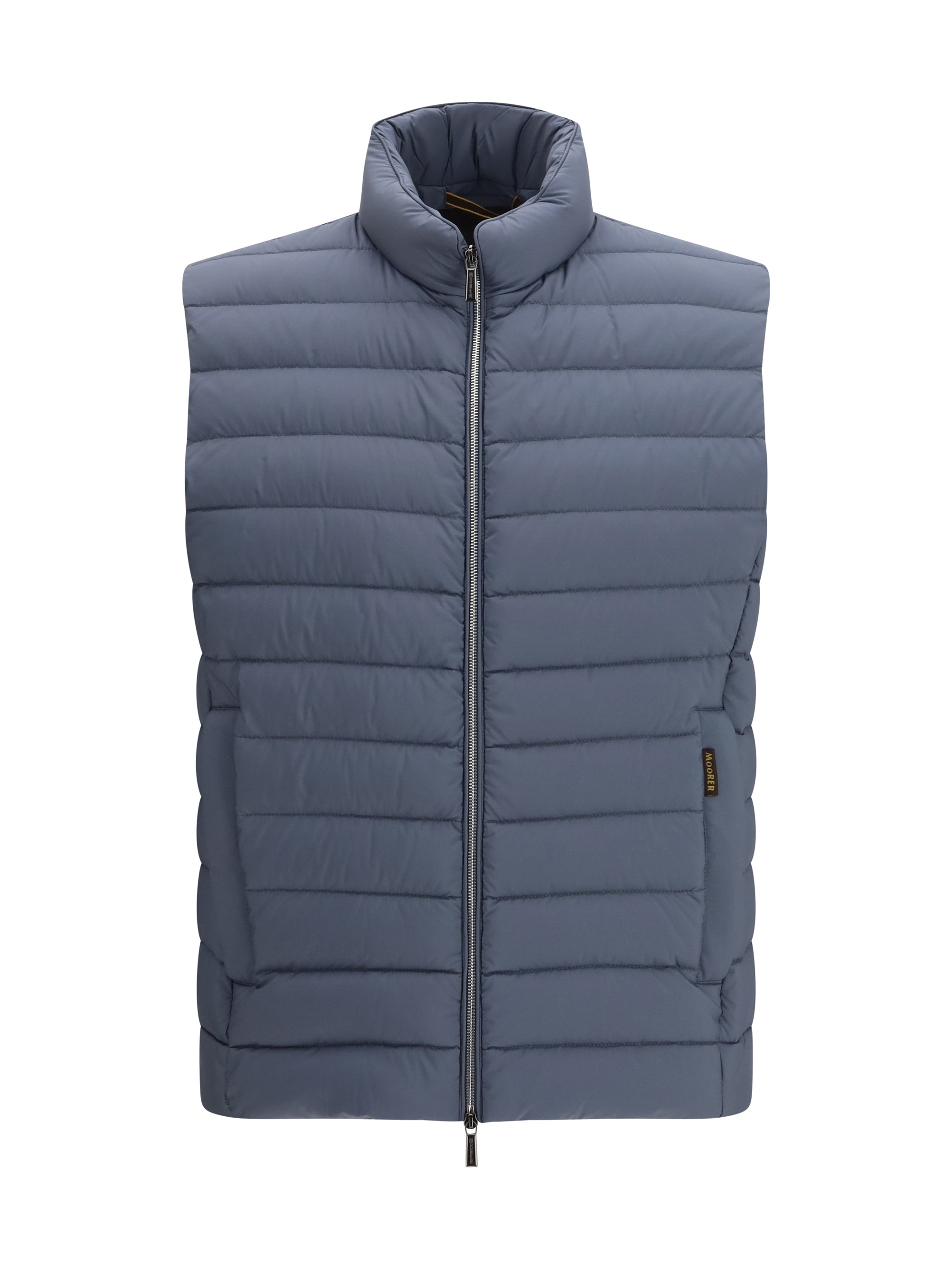 Quilted Boudin Padding Gilet — Blue