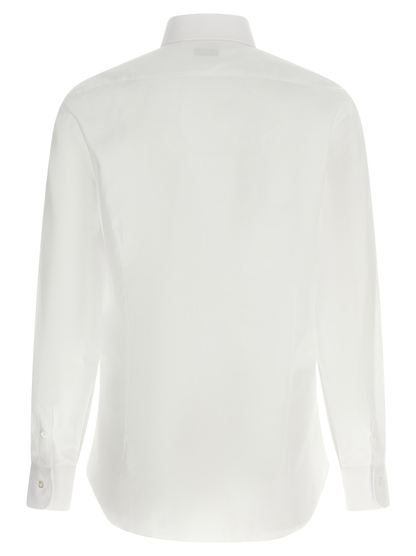 Barba - cotton shirt button down collar cuff