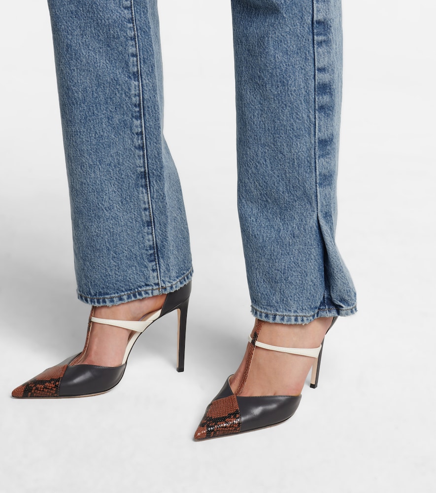 Le Drew high-rise straight jeans