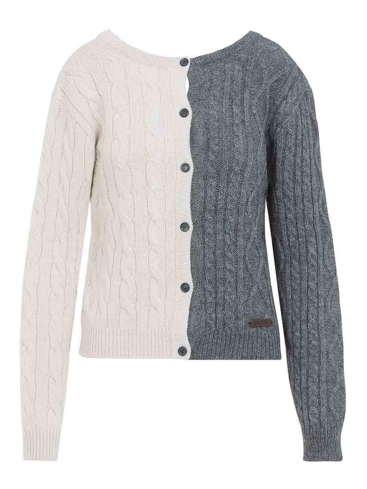 Bicolor Cardigan