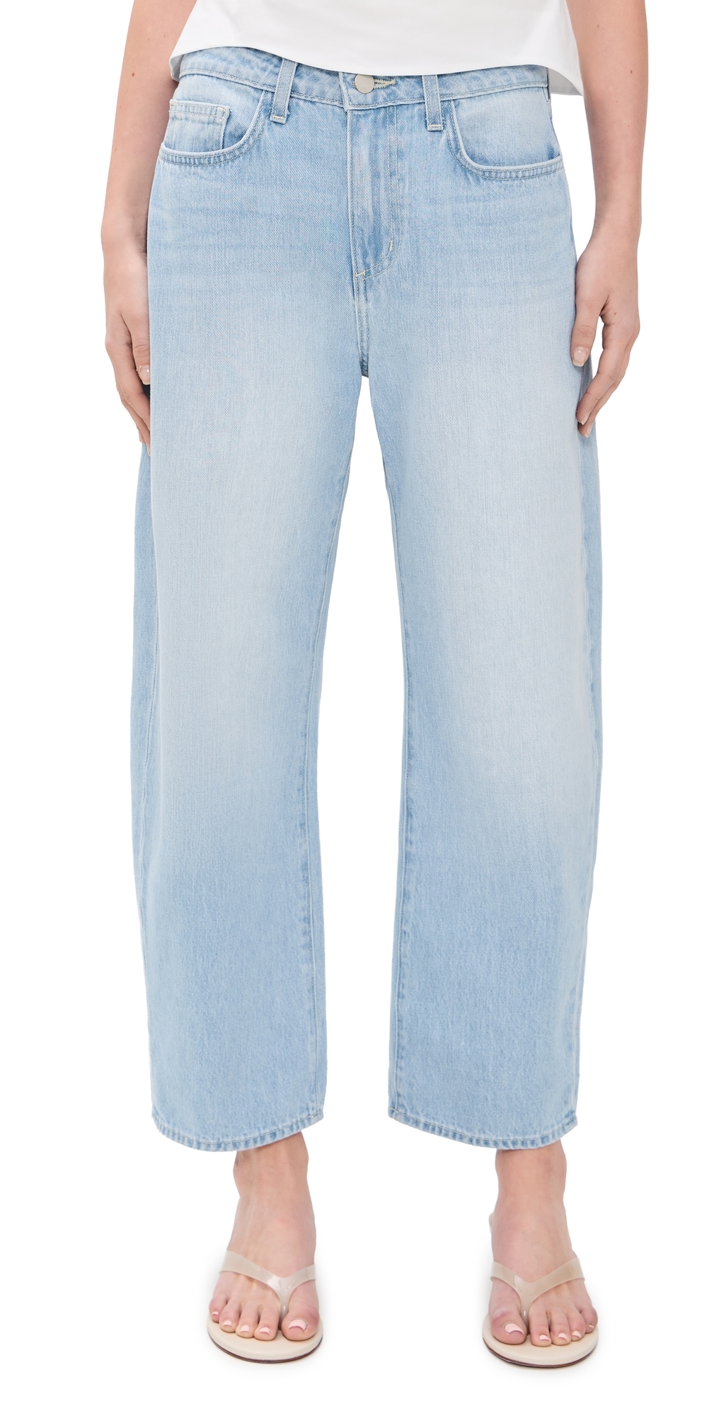 Mallis Bow-Leg Jeans Brea