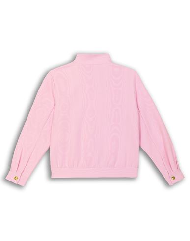 Kid Girl Jacket Pink Size 10 Polyester, Elastane