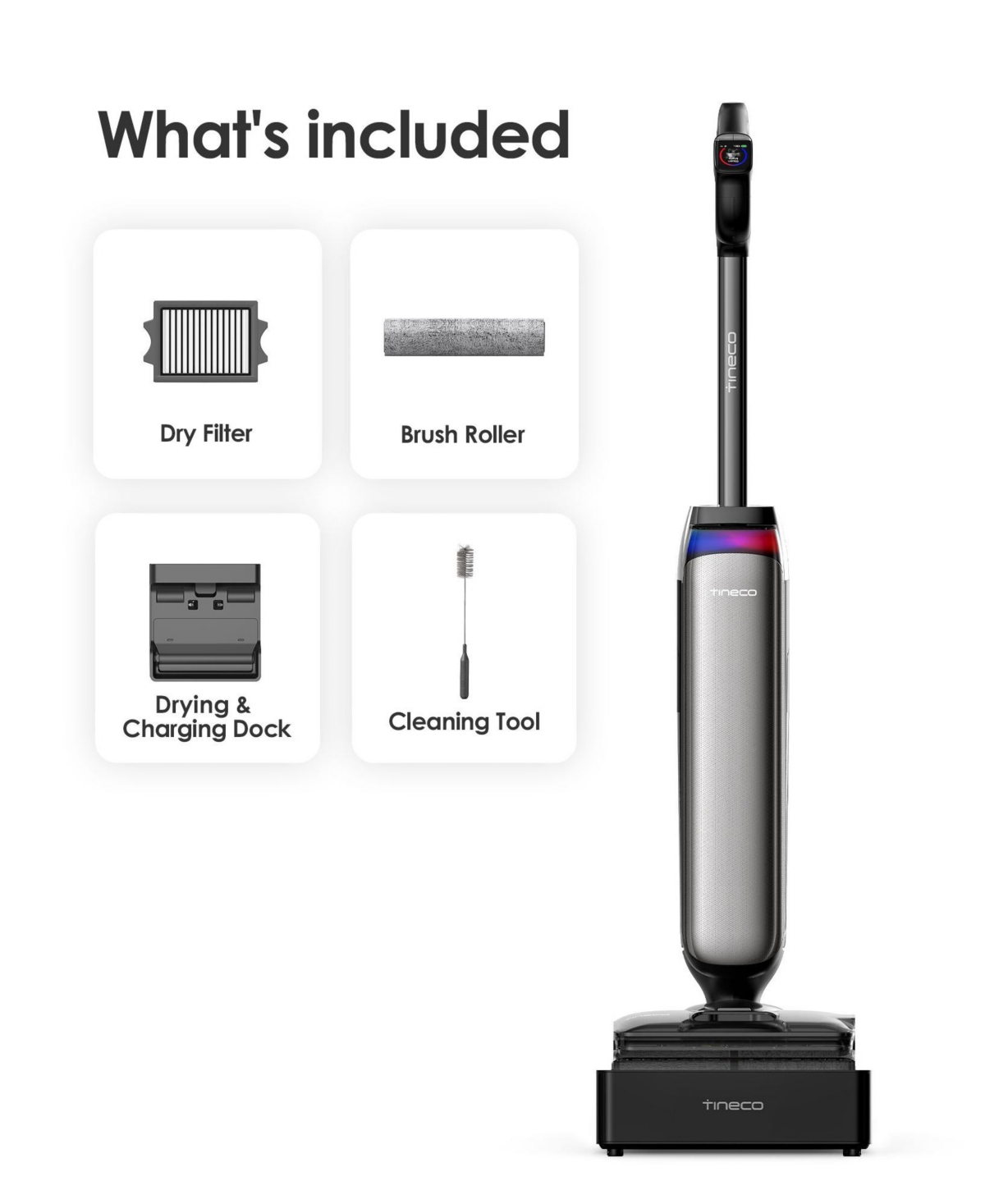 Floor One S9 Artist Steam Cordless Wet/Dry Steam Mop & Vac