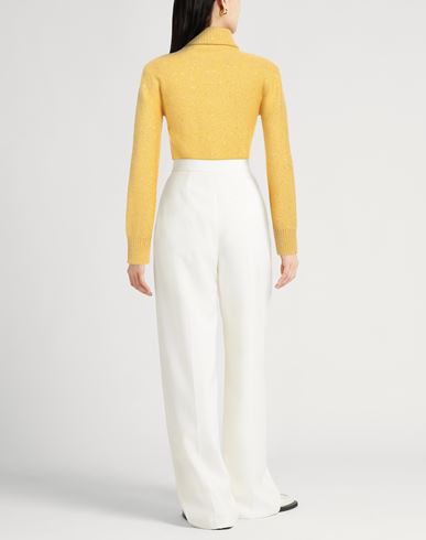 Fabiana Filippi Woman Turtleneck Marigold Size 4 Virgin Wool, Silk, Cashmere, Alpaca wool, Polyester