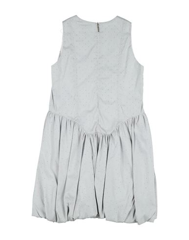 Kid Girl Kids' dress Grey Size 10 Cotton, Nylon, Elastane