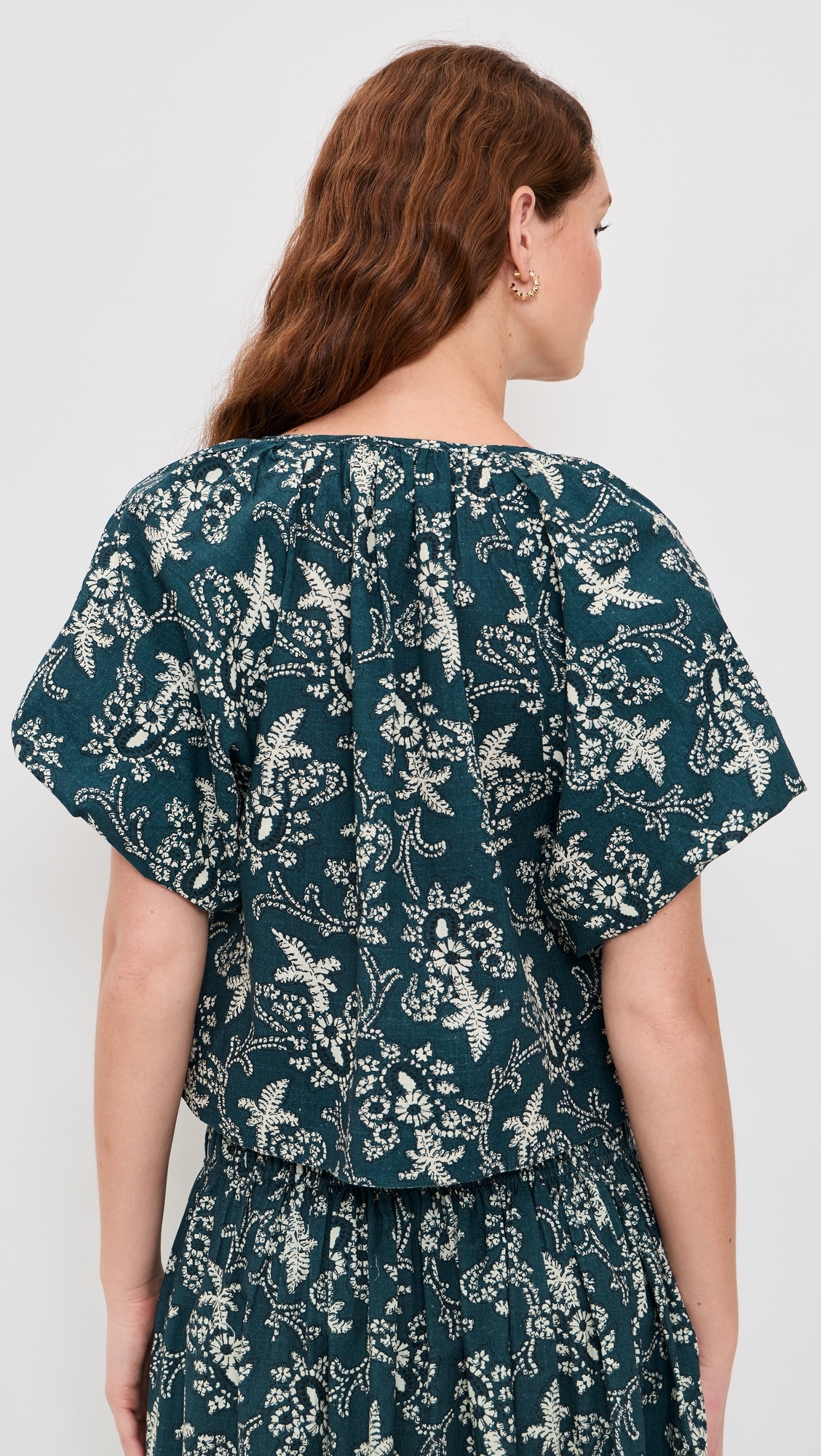 The Blythe Top Indigo Bandana