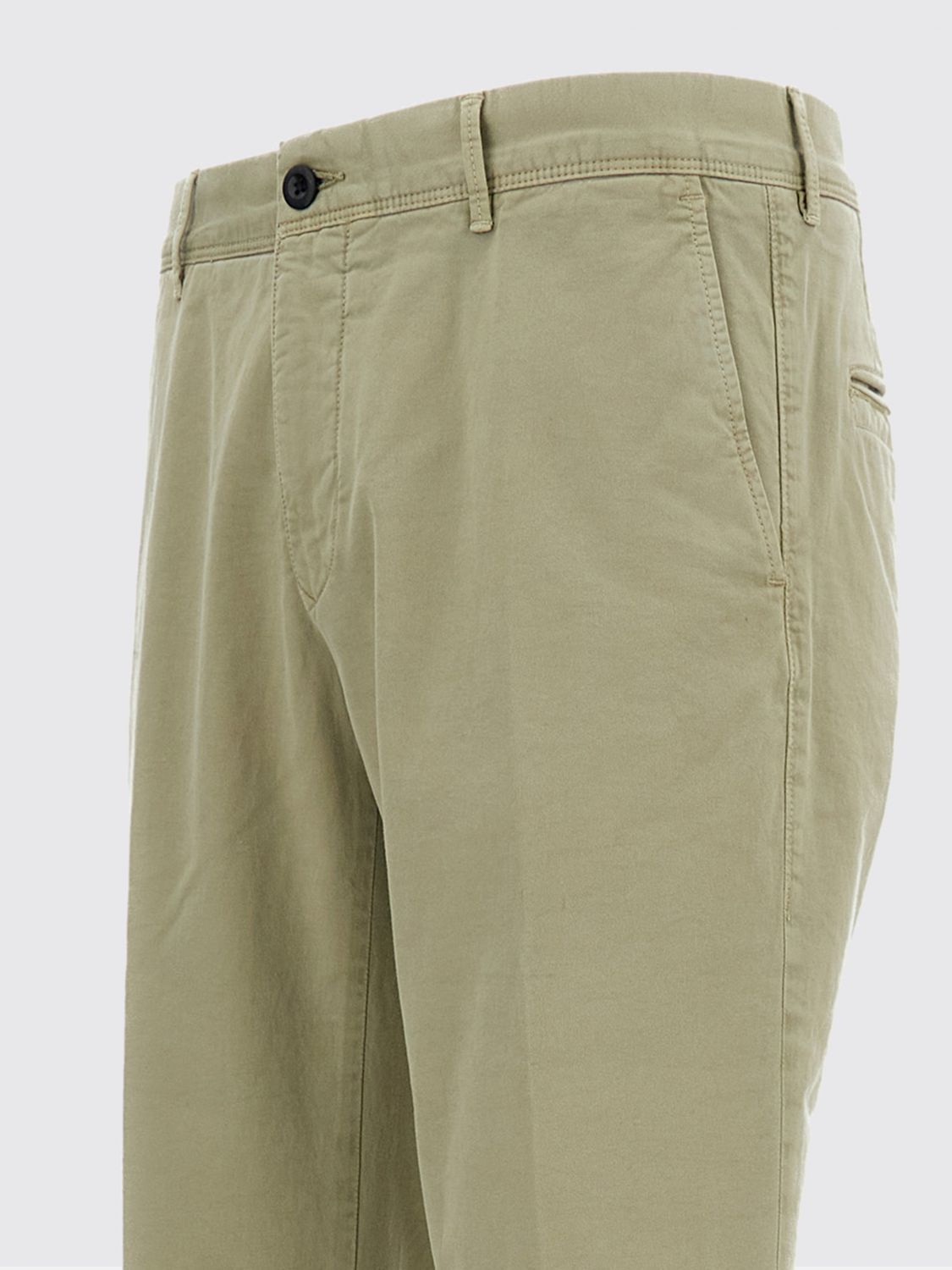 Pants Men color Green