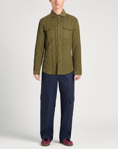 Man Shirt Military green Size 15 ¾ Cotton