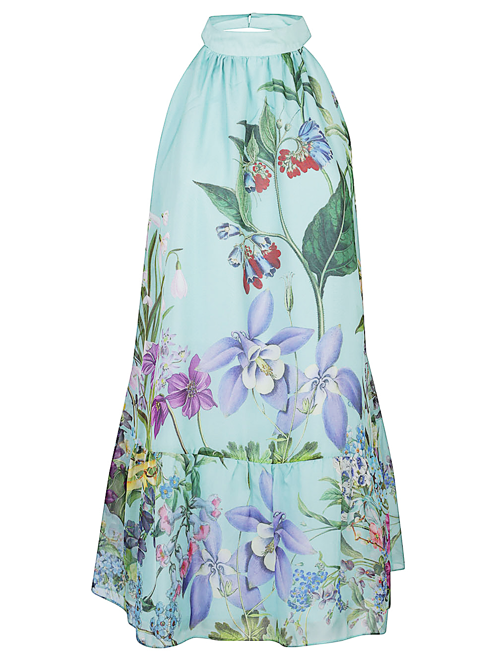 St. Piece Of London Women's Bonnie Printed Silk Dre