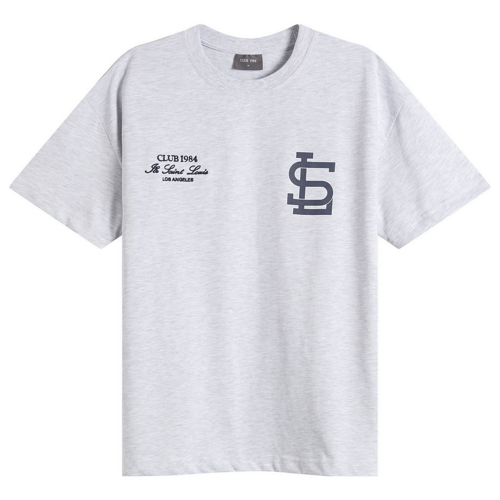Men's Sl Athletics T-Shirt Grey Marl