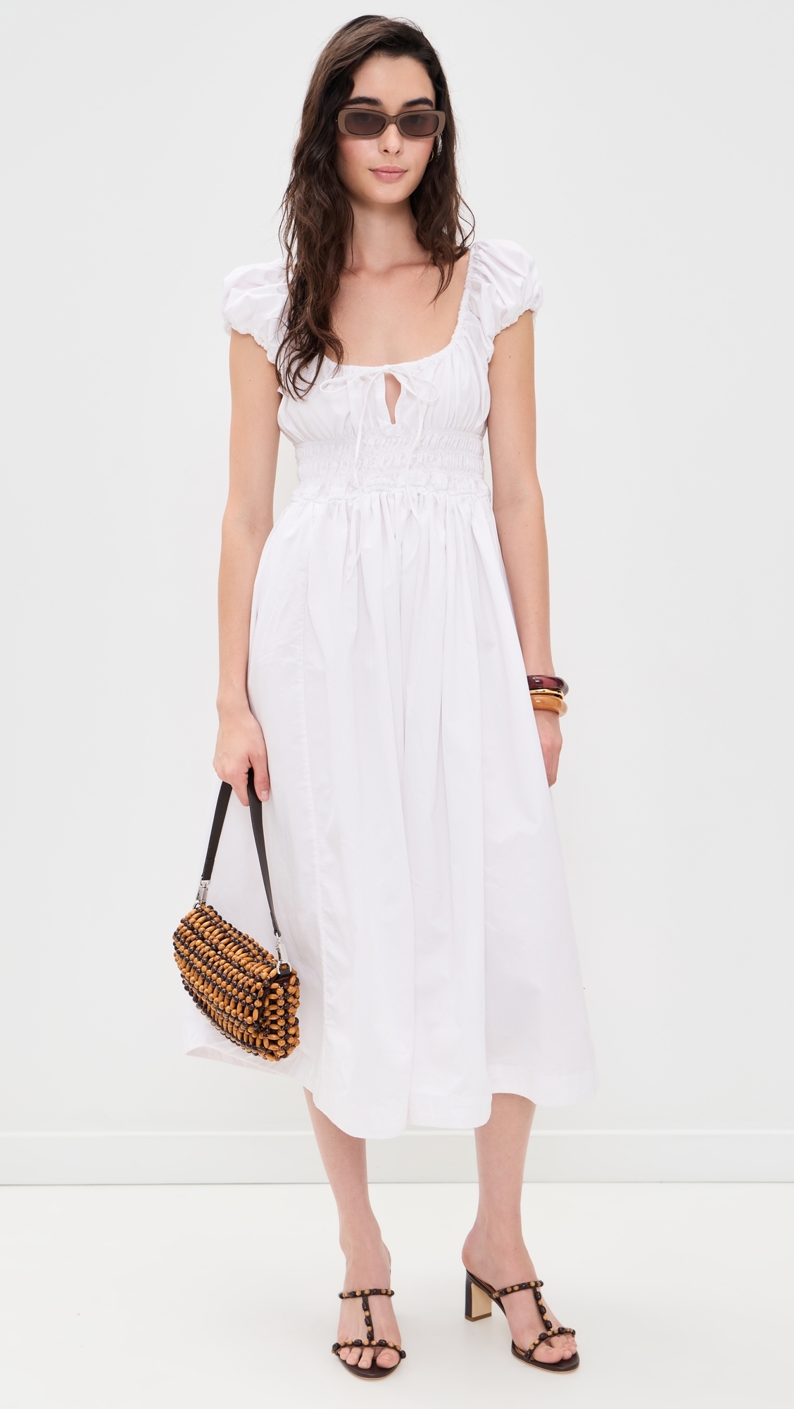 Big Sky Poplin Dress Optic