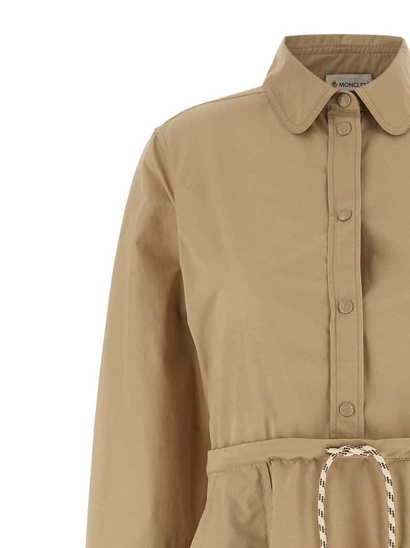 Chemisier Dress Dresses Beige