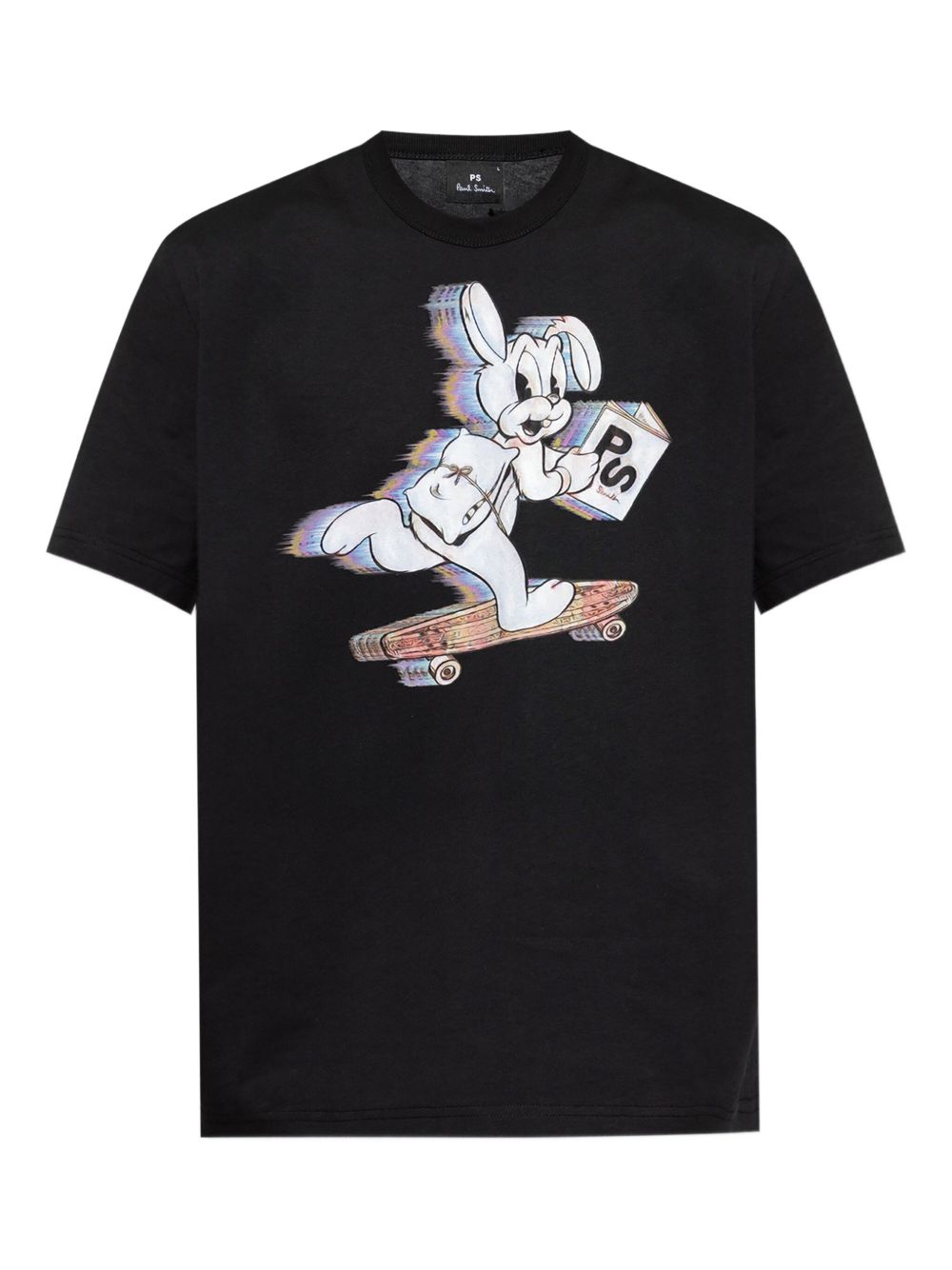 Skate Bunny-print T-shirt - White